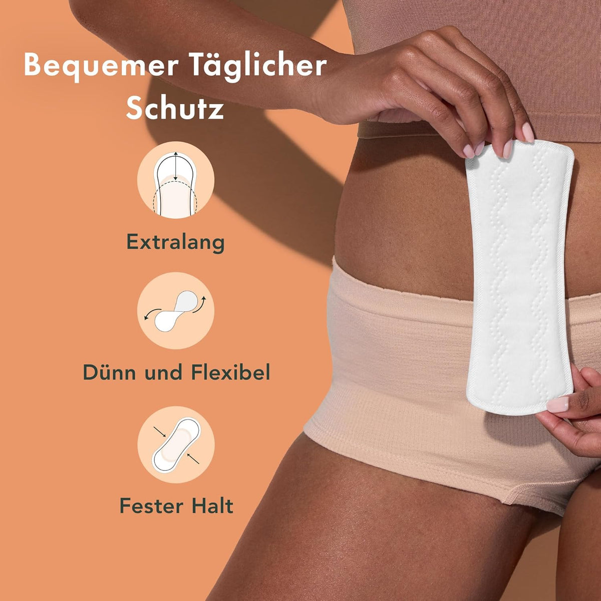 Rael Panty Liners Organic 60 pieces