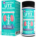 Just Fitter UTI Urine Test Strips. Urinary Tract Infection Strip. Simple, Fast and Accurate Results. Urinalysis Home Testing Stick Kit for Nitrite and Leukocytes.
