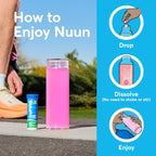 Nuun Sport Electrolyte Tablets, GF & Vegan, Strawberry Lemonade, 4 Pack | 40 Servings with Magnesium, Calcium, Potassium, Chloride & Sodium, Gluten Free & Vegan