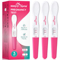 Easy@Home Pregnancy Test Kit for Women: 3 X Early Detection Pregnancy Midstream Tests with Fast Results