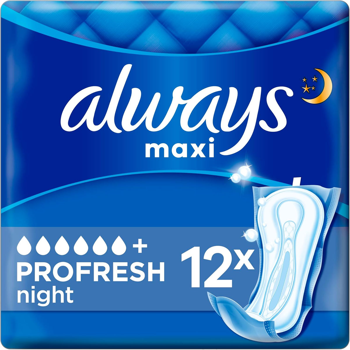 Sanitary Pads With Wings 12 pads