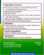 Mentholatum Original Vapor Chest Rub, Topical Analgesic Ointment, Vapors Soothe Nasal Passages & Relieve Chest and Muscle Aches Due To Cold & Cough, All-Natural Medicated Ingredients, 3.0 oz
