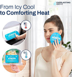 Reusable Hot and Cold Gel Ice Packs for Injuries, 7 Pack Variety Set