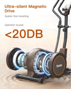 Niceday Elliptical Exercise Machine with 15.5IN Stride