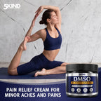 5Kind DMSO Cream with Lidocaine for Pain Relief 4 fl oz - 99.9% Pure DMSO Pharmaceutical Grade Cream - Lidocaine Cream with Aloe Vera, Magnesium, Arnica & Menthol - Registered NDC - Made in USA