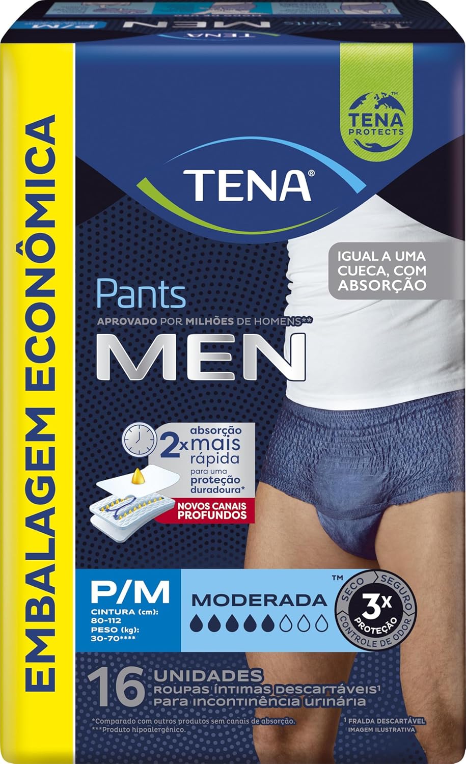 Tena Incontinence Products Disposable 16 pieces