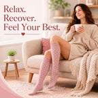 4 Pairs-Compression Socks for Women&Men Circulation-Best Support for Nurses,Running,Athletic