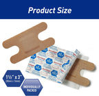 MED PRIDE Fabric Knuckle Bandages,Latex-Free,1.5x3 in,100-Count