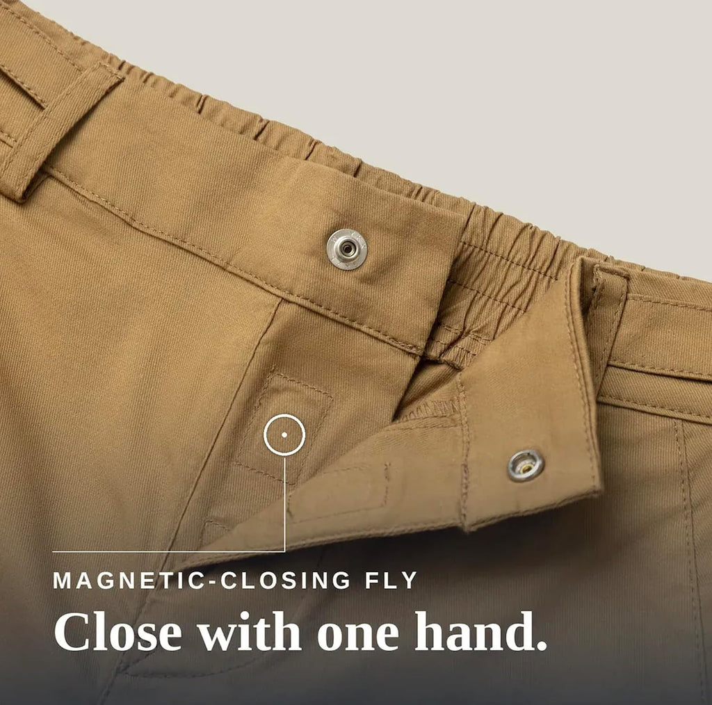 Men's Side-Zip Chinos Signature
