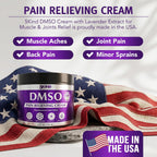 5Kind DMSO Cream for Pain Relief with Frankincense & Lavender 4 fl oz - 99.9% Pure DMSO Pharmaceutical Grade Cream - Aloe Vera, Magnesium & Arnica - Topical Muscle and Joint Pain Relief - Made in USA