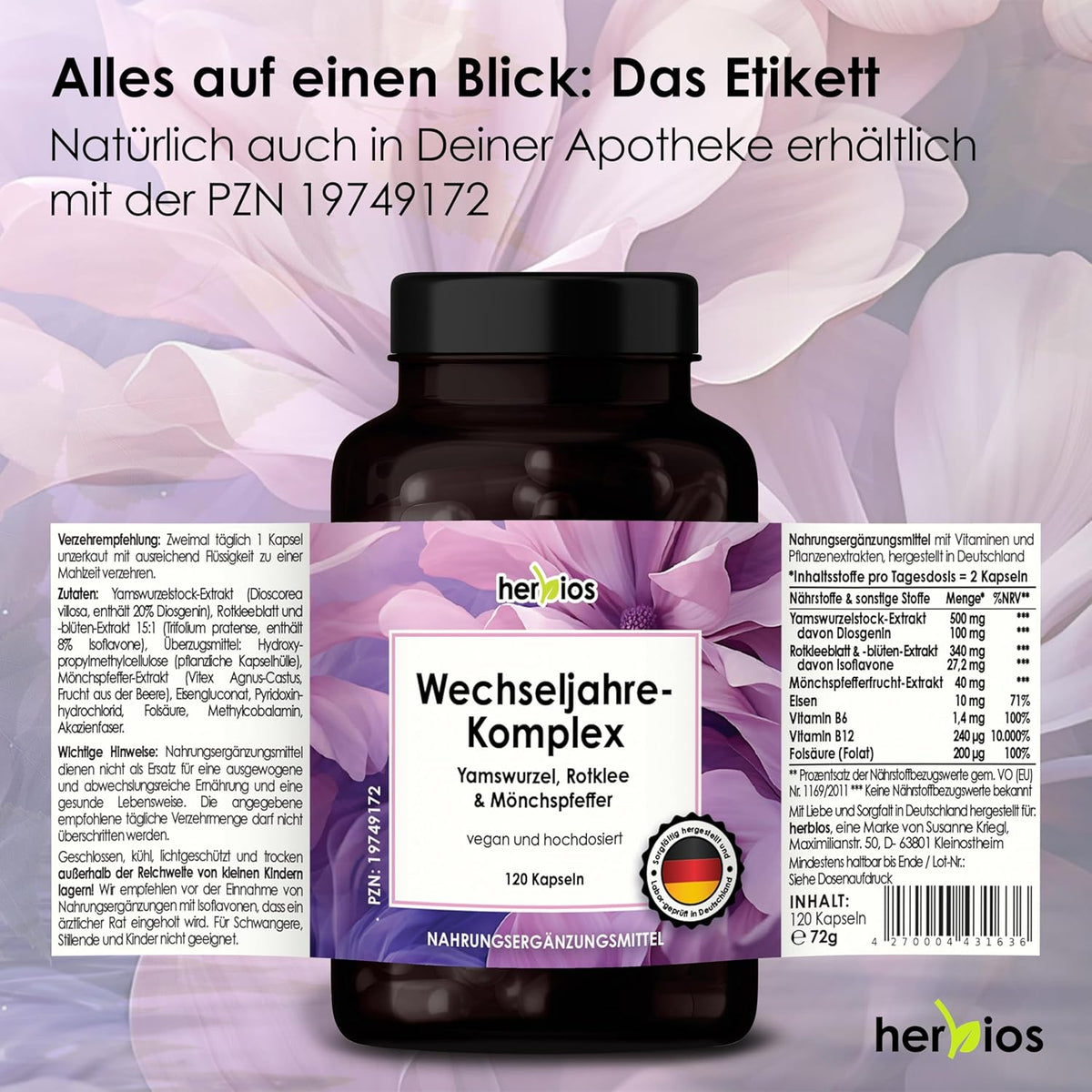 Dietary Supplements 120 pieces