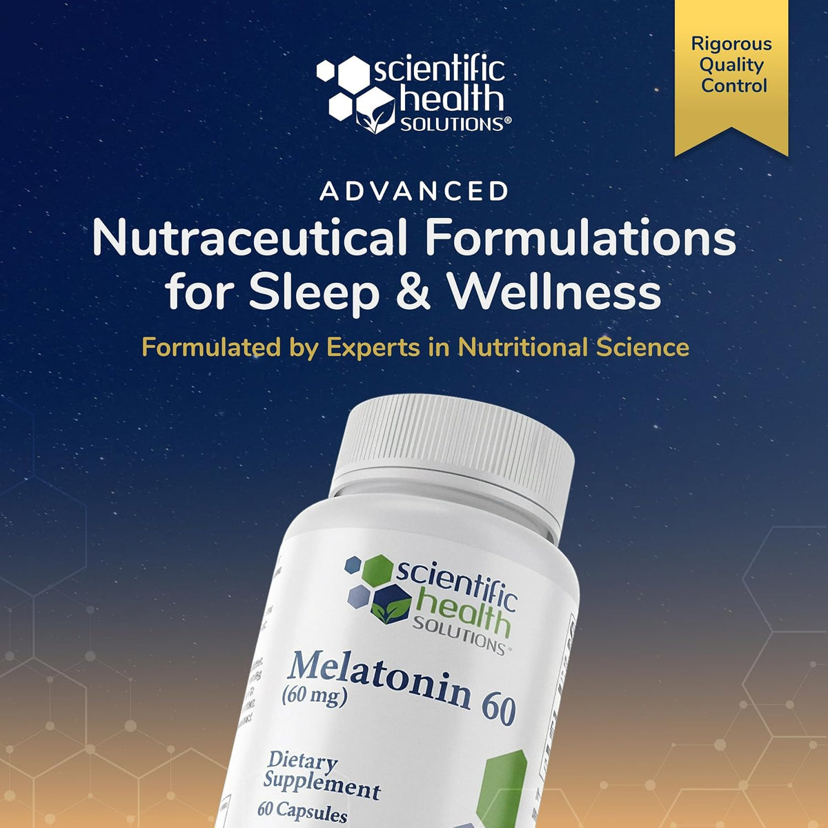 Melatonin 60mg High Dose Sleep Aid (1 Pack) | High Dose Melatonin Sleep Aid for Adults | Extra Strength, Non-Habit Forming, Drug-Free | Vegan, Non-GMO, Made in USA