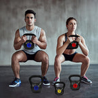 Fitvids Kettlebell Sets Piece Strength Training KettleBells Weight Set