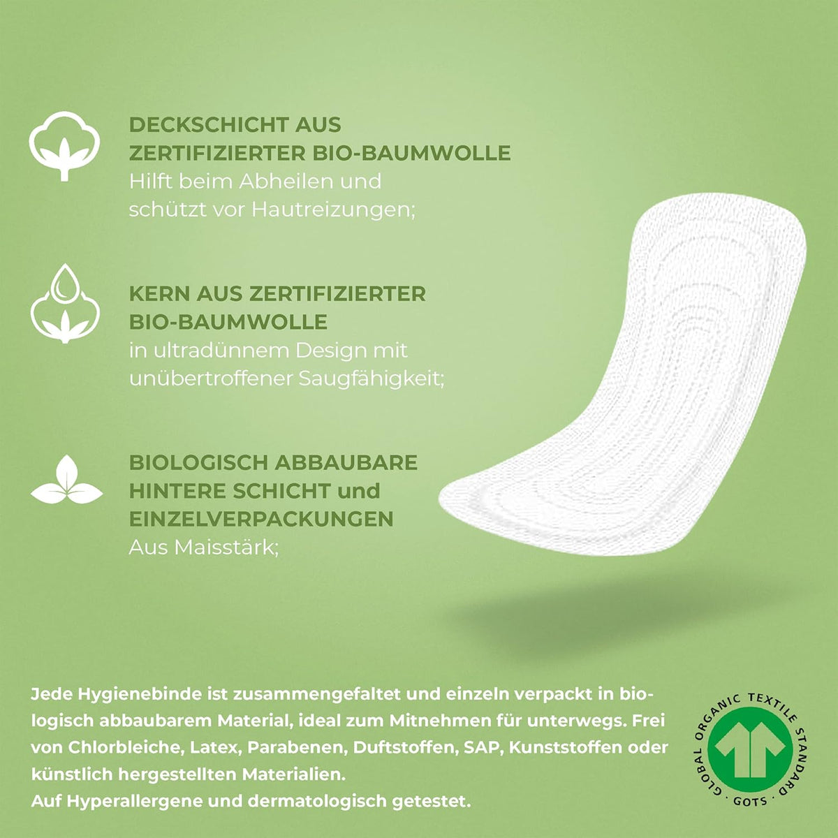 Organyc Sanitary Pads Organic