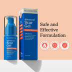 NUVADERMIS Scar Cream Gel for Surgical Scars | Retinol & Vitamin E, 1.7oz | Scar gel for surgical scars, c-section, keloid, and acne scars. Dermatologist recommended with retinol and vitamin E.