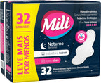 Mili Sanitary Pads With Wings Overnight 32 pieces