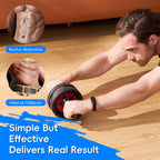 Ab Roller Wheel for Abs Workout with 2 Knee Pads for Home Gym