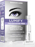 Lumify Preservative Free Eye Drops Redness Relief, Sensitive Eyes, 20 Vials