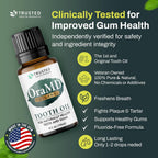 OraMD 4-in-1 Original Tooth Oil - Gum Disease Gingivitis Treatment (1 Pack) | Clinically Tested, Periodontal Disease Treatment, Sensitive Teeth & Gums, Chemical-Free Solution, 250,000+Satisfied Customers