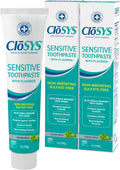 CloSYS SLS Free Toothpaste with Fluoride, 7 Ounce, 2 Pack, Gentle Mint