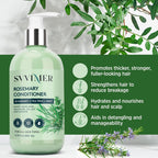 Rosemary Hair Thickening Conditioner: Thickening Moisturizing Product with Biotin for Women Men - for Damaged Dry Thinning Hair 11.8 fl.oz