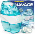 NAVAGE® Starter Bundle: Nose Cleaner, 30 SaltPods, Congestion Relief | Complete Sinus Care Kit: Powered Nasal Irrigation System w/ 30 Pre-Measured SaltPods for Clinically Proven Benefits