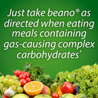 Beano Digestive Enzyme, Helps Prevent Gas & Bloating, 100 Tablets