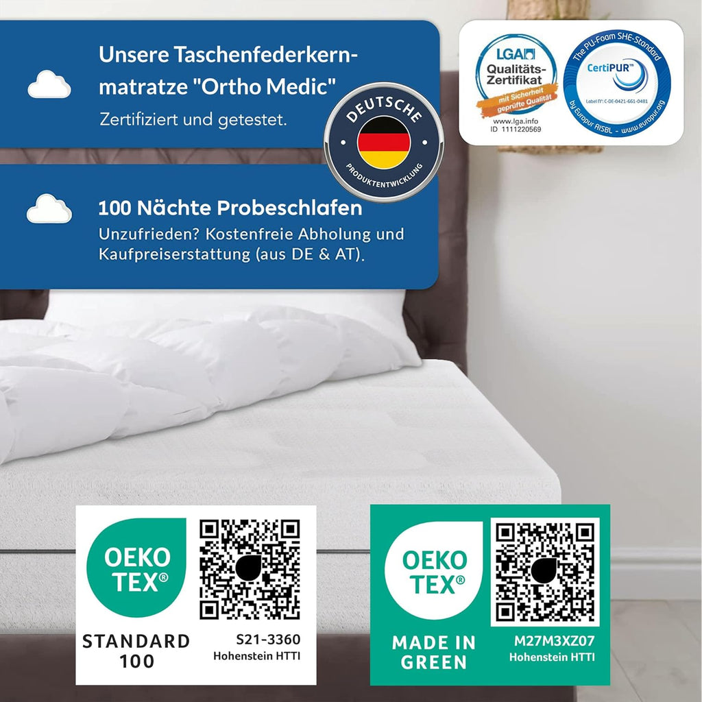 BMM Mattresses 200 cm 21 cm
