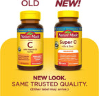 Nature Made Super C Tablets with Vitamin D3 and Zinc, 60 Tablets | Adult Vitamin C Immune Support Supplement, For Daily Immune Support and Antioxidant Support, 60 Day Supply