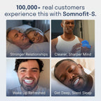 Somnofit-S Anti-Snore Mouth Guard by SnoreLessNow | Made in Switzerland | FDA Cleared | Most Comfortable Anti Snoring Mouthpiece | Sleep Tight Mouth Guard | Adjustable Snoring Solution for Men & Women