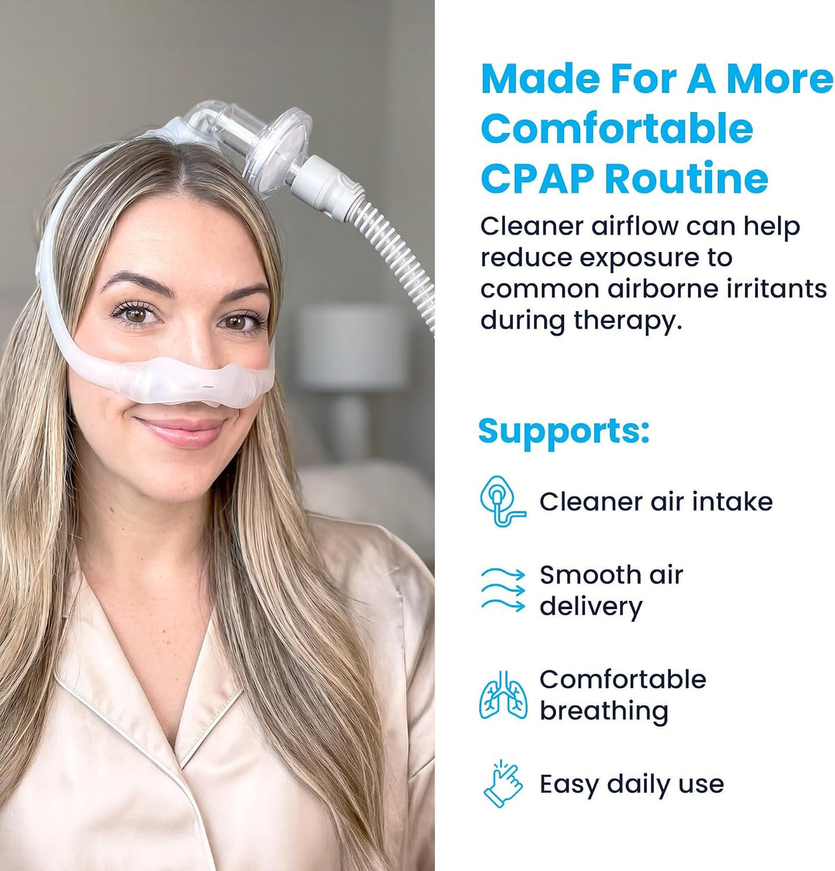 PAPMD CPAP Filters PRO, High-Efficiency, 6-Pack, 3-Month Supply