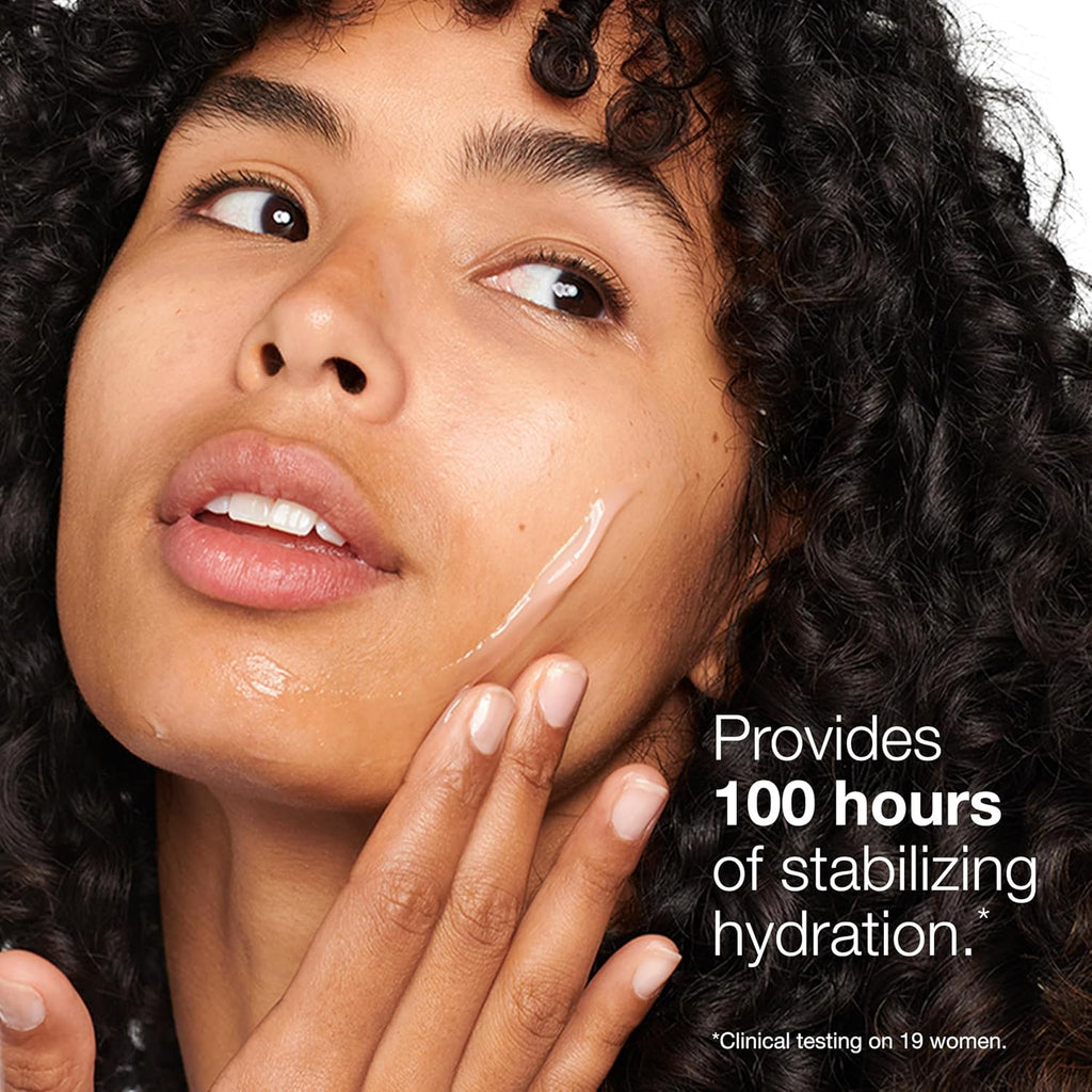 Clinique Moisture Surge 100H Auto-Replenishing Hydrator Oil Free Face Moisturizer | With Hyaluronic Acid, Aloe Bioferment and Vitamins C + E | For All Skin Types | Hydrating + Moisturizing