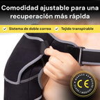 BraceUP Orthopedic Shoulder Pad, Adjustable Shoulder Pad – Support with Ice Bag Pocket Breathable Neoprene Shoulder Support for Men/Women