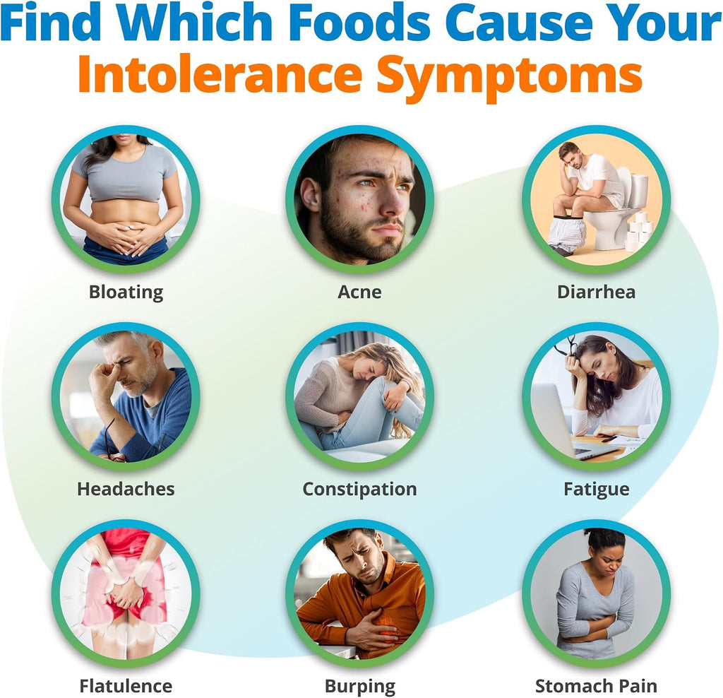 5Strands Food Intolerance Test, Accurate Hair Analysis, 800 Items Tested, at Home Food Sensitivity Test Kit for Adults & Kids, Gut Health Test, Results in 4 Days