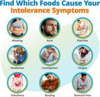5Strands Food Intolerance Test, Accurate Hair Analysis, 800 Items Tested, at Home Food Sensitivity Test Kit for Adults & Kids, Gut Health Test, Results in 4 Days