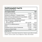 Thorne Basic B Complex, 8 Active B Vitamins & Choline, 60 Capsules