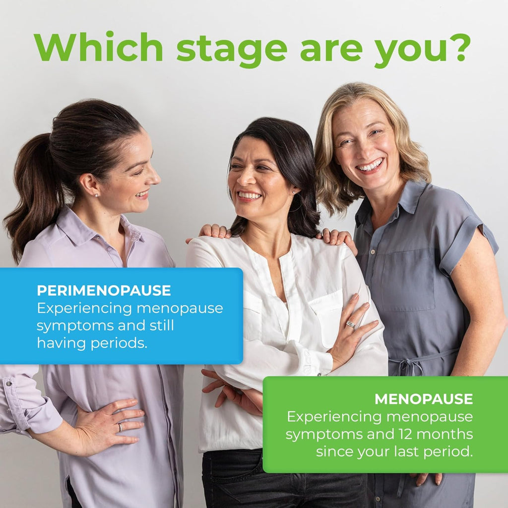 Health & Her Menopause Supplements for Women - Multi-Nutrient Support, Menopause Vitamins for Energy, Bones, Muscles, Skin & Hair, Vegan, Gluten-Free, Non GMO (60ct - 1 Month)