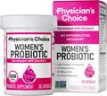 Physician's CHOICE Probiotics for Women - PH Balance, Digestive, UT, & Feminine Health - 50 Billion CFU - 6 Unique Strains for Her - Organic Prebiotics, Cranberry Extract+ - Women Probiotic - 30 CT