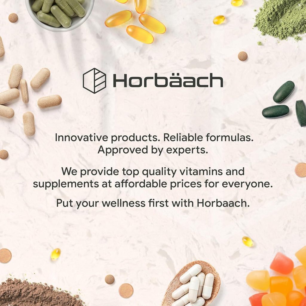 Perimenopause Supplement | with Maca, Red Clover, Sage Extract, Ashwagandha and more! | 60 Vegan Capsules | Horbaach