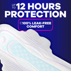 Always Ultra Thin Size 5 Extra Heavy Overnight Pads with Wings Unscented, 34Count, (Pack of 34)