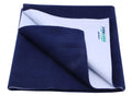 Reusable Underpad Washable Incontinence Bed Pad Overnight Sheet (NAVYBLUE, Medium (70cm x 100cm))