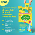 Culturelle Kids Probiotics + Electrolytes, Strawberry Lemonade, 30 Packets