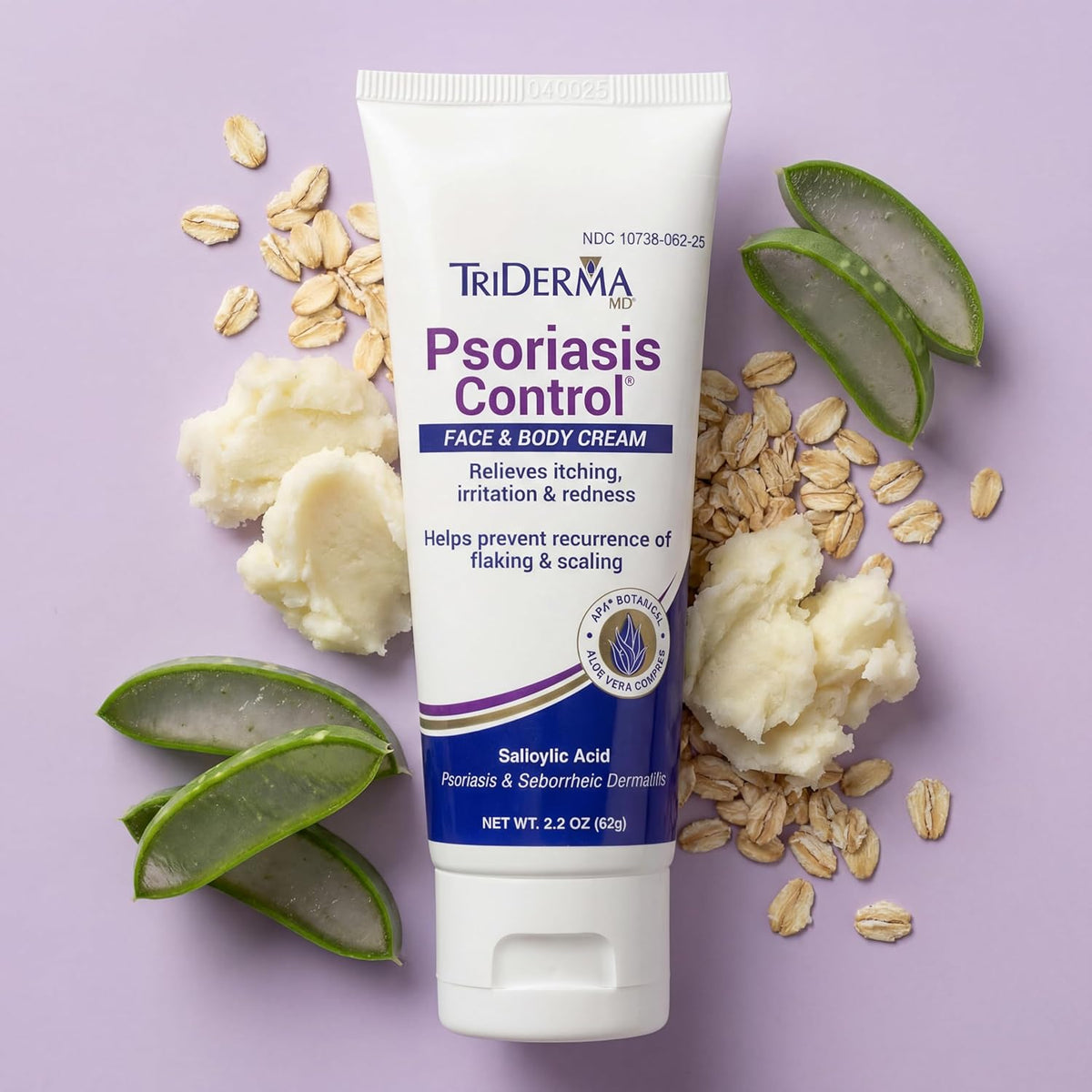 TriDerma Psoriasis Control Face and Body Cream, 4.2 Ounces