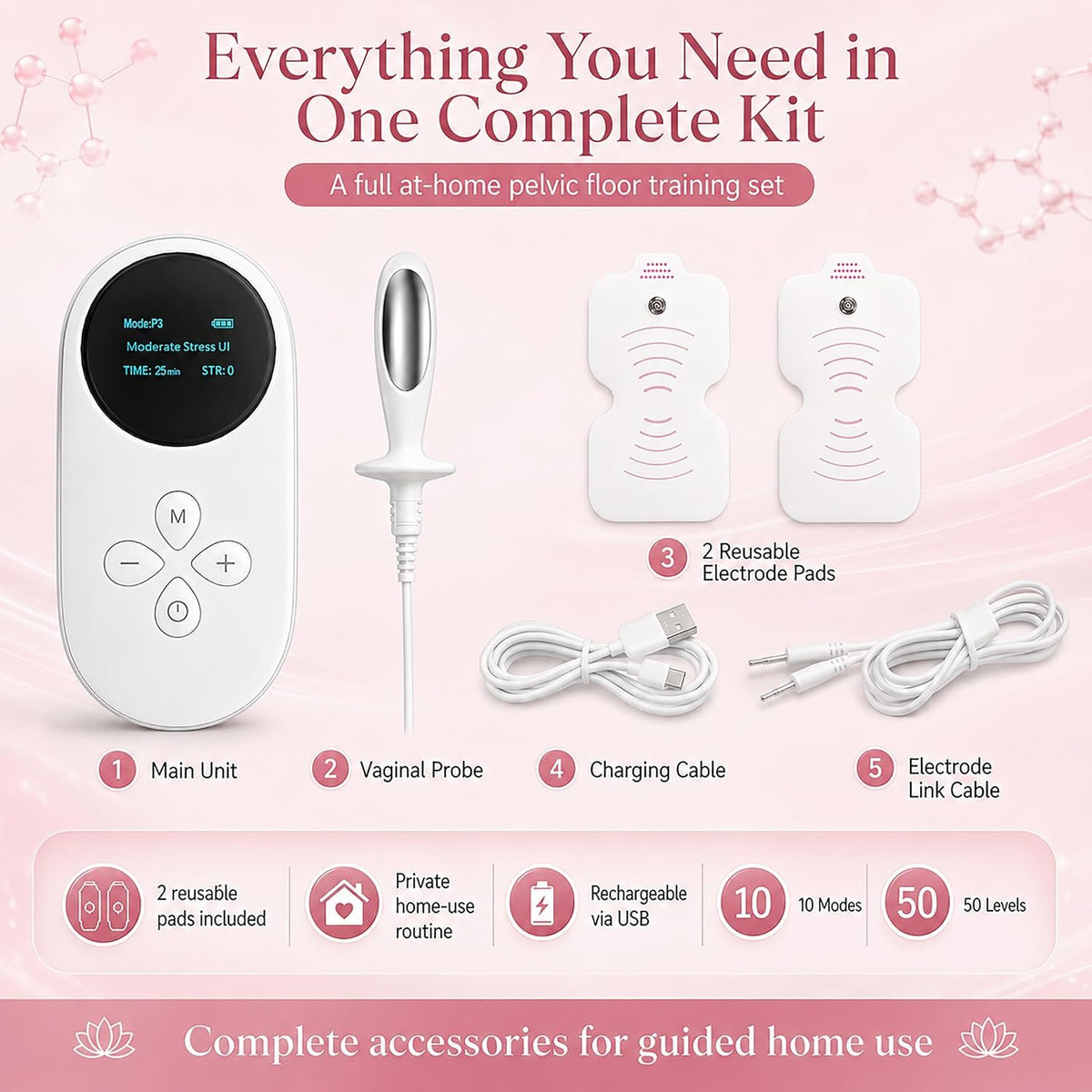 FDA Cleared Pelvic Floor Exercise Device for Women