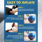 ProBody Pilates Yoga Ball - Gym Grade Exercise Ball