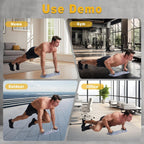 HOTWAVE Push Up Board, Portable Pushup Board for Men, Foldable Push Up Bar | Multifunctional Pushup Handles for Floor, Strength Training Equipment for Home Gym, Suitable for Beginners and Teenagers