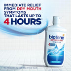 Biotene Oral Rinse Mouthwash for Dry Mouth, Fresh Mint, 16 fl oz | Alcohol-Free Mouthwash, Up To Four Hours Of Relief From Dry Mouth Symptoms, Freshens Breath