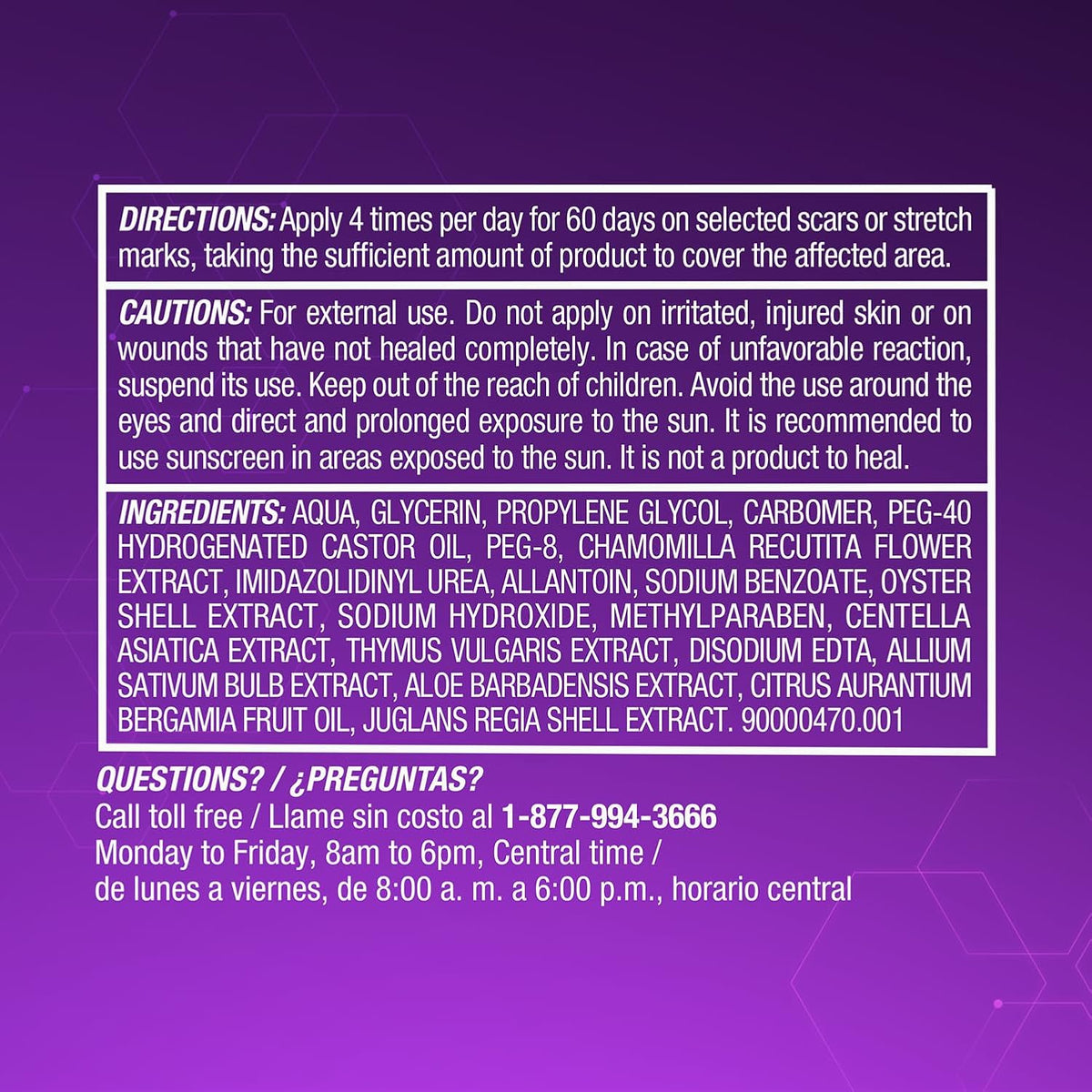Cicatricure Advanced Scar Gel, Proven Results in 2 Weeks, 1 oz (28 g) | Scar Gel for Face & Body, Scar Treatment for Surgical Scars, Stretch Marks, Scars of Burns and Injuries, Acne Scar Treatment