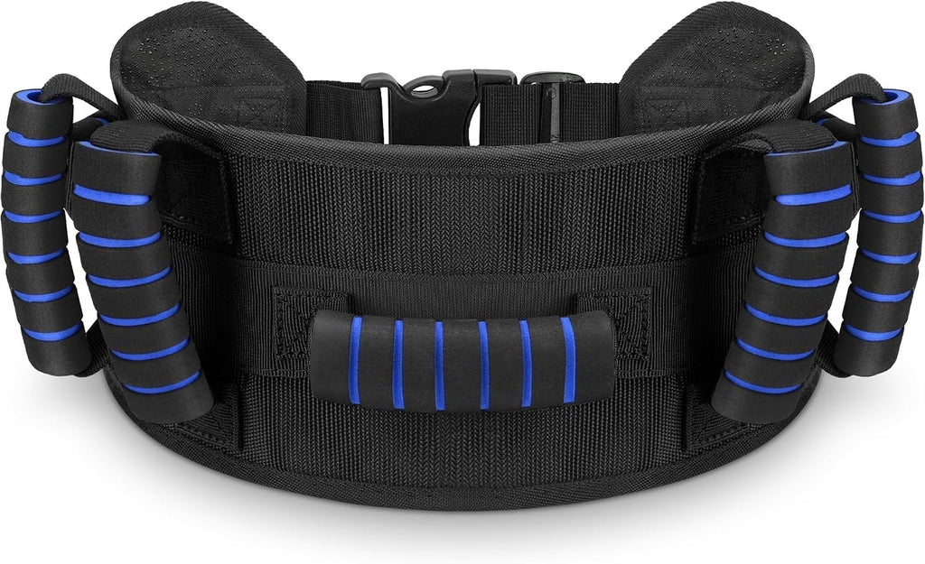 Gait Belt for Seniors, Transfer Belt with 7 Handles