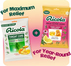 Ricola, Throat Drops Echinacea Honey Lemon, 45 Count